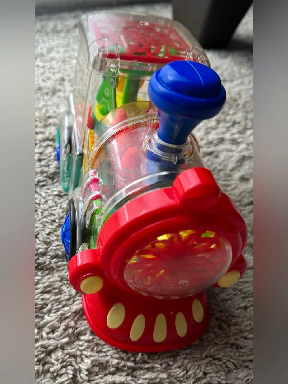 Light Up Musical Gear Train Toy Moving Spinning Gears